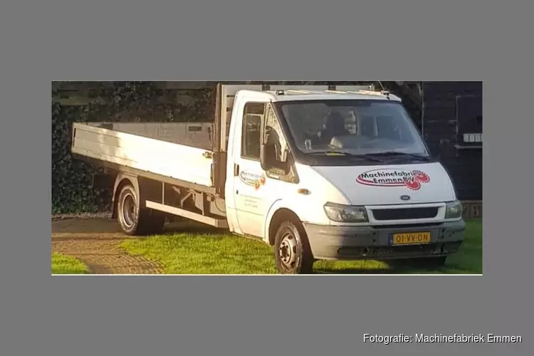 Inbraak met gestolen bedrijfsauto
