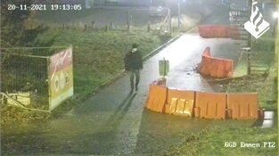 Politie doet onderzoek naar brandstichting bij coronatestlocatie van GGD in Emmen