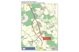 In september maai- en onderhoudswerkzaamheden langs provinciale wegen en Slenerweg in Klijndijk