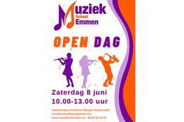 Open Dag 8 juni met kennismaking nieuwe docent die na 40 jaren terugkeert naar Muziekschool MM. Maar nu als docent
