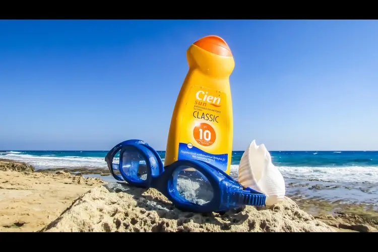 Gratis zonnebrandcrème op zonnige plekken