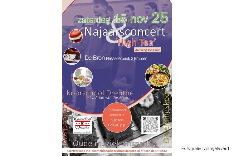 Najaarsconcert met high tea