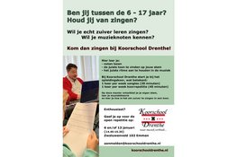 Kennismaking Koorschool Drenthe in Emmen
