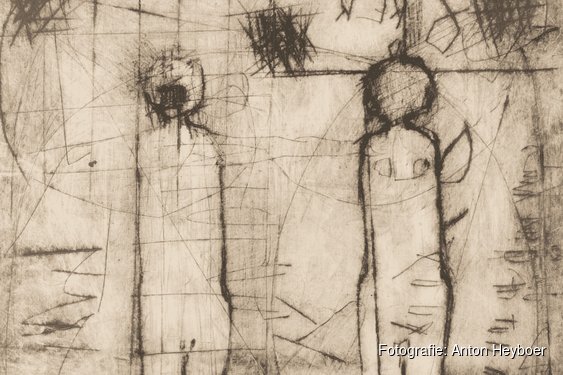 Anton Heyboer 'Even terug in Drenthe', expositie opent op 18 april in Gees