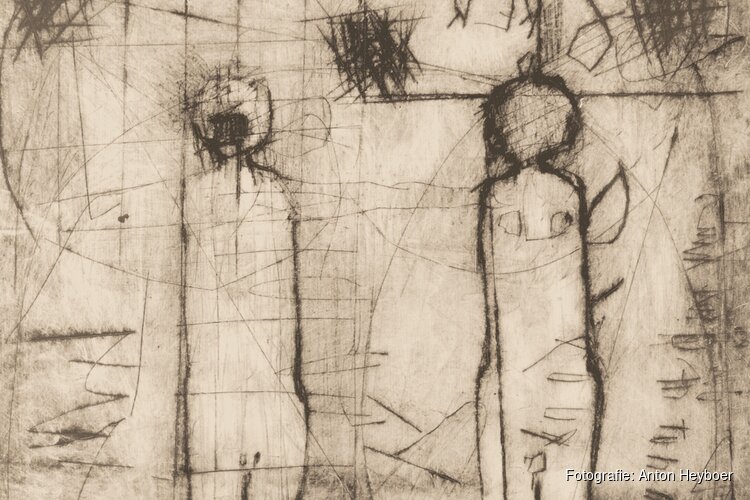 Anton Heyboer 'Even terug in Drenthe', expositie opent op 18 april in Gees