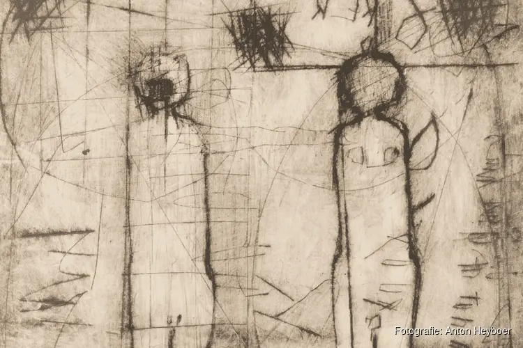 Anton Heyboer 'Even terug in Drenthe', expositie opent op 18 april in Gees