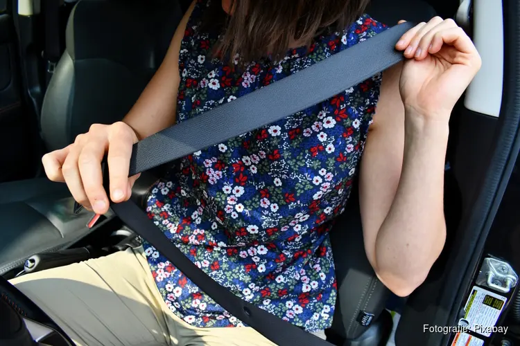 Verkeerd dragen van de gordel: relatief de minste boetes in Drenthe